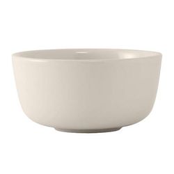 Tuxton TRE-095 9 1/2 oz Round Reno/Nevada Jung Bowl - Ceramic, American White
