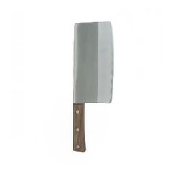 Thunder Group JAS010055B 7" Cleaver w/ Wood Handle, Stainless Steel