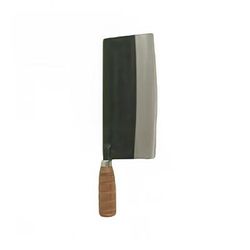 Thunder Group SLKF003HK 9 1/4" Ping Knife w/ Wood Handle, Cast Iron