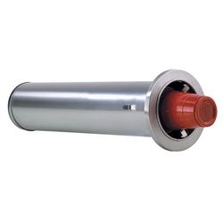 Dispense-Rite ADJ-2S Cup Dispenser, Drop In, All Cup Types, Silver