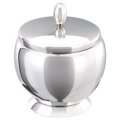 Service Ideas STCSG5 4 oz Sugar Bowl w/ Lid - Polished Stainless, Silver