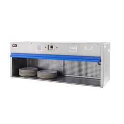 Carter-Hoffmann HP58 58" Mounted Plate Warmer w/ 1 Shelf - Stainless, 120v, Silver