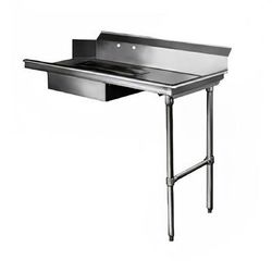 CMA Dishmachines SR-60 60" Straight Soiled Dishtable, Machine on Right, R to L Operation