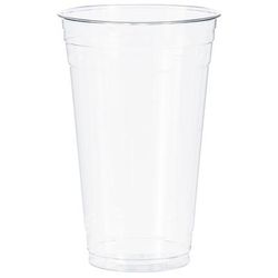Dart TD24 Solo 24 oz Disposable Cup - Plastic, Clear, Case of 600