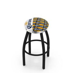 L8B2C Corona (YwBtlPtrn) Swivel Bar Stool - Holland Bar Stool L8B2C36Crna-YwBtlPtrn