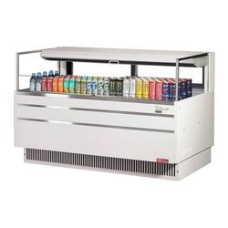 Turbo Air TOM-60L-UFD-W-1S-N 58 3/4" Horizontal Open Air Cooler w/ 1 Level, 115v, 115 V, White