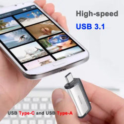 SanDisk-Clé USB 3.1 Type C 512 Go 256 Go 128 Go 64 Go 32 Go mémoire flash clé USB Type A clé