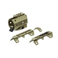 Strike Industries GridLok Front & Rear Sights FDE One Size SI-GRIDLOK-SIGHTS-FDE
