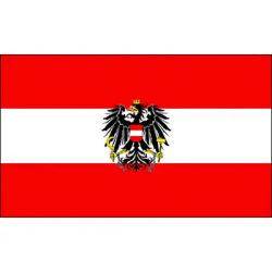 Drapeau National d'autriche aigle 90x150 CM emblème autrichien pour la décoration