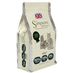 2x6kg Simpsons Premium 90/10 Mixed Meat & Fish Adult Dry Cat Food