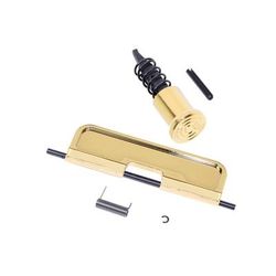 Guntec USA AR-15 Upper Completion Kit w/ Gen 3 Dust Cover Gold Plated 223UPPER-CKIT-G3-GP
