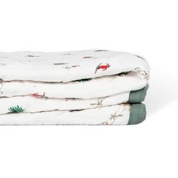 Little Unicorn Cotton Muslin Big Kid Quilt - Powder Party