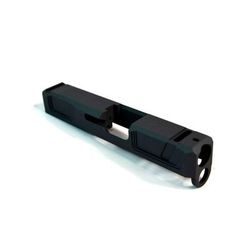 Gun Cuts Raider Slide for Glock 26 No Optic Cut Desert Sand GC-G26-RAI-DSA-NO