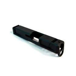 Gun Cuts Raider Slide for Glock 26 Optic Cut Graphite Black GC-G26-RAI-GBL-RMR