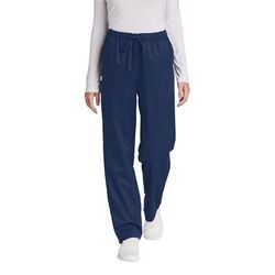 Wonderwink WW4550T Women's Tall WorkFlex Cargo Pant in Navy Blue size ST | Polyester Blend