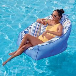 Lazy Day Pool Chair - Cloud Blue - Frontgate