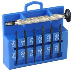 Brownells 12-In-1 Precision Miniature Screwdriver Set - Miniature Screwdriver Kit