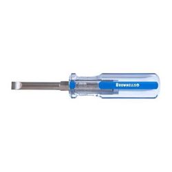 Brownells Fixed Blade Gunsmith's Screwdrivers - 16 Fixed-Blade Screwdriver .34 Shank .040 Blade Thi