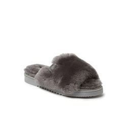 Women's Cairns Slippers by Dearfoams in Grey (Size 7 M)