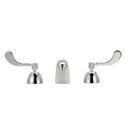 Zurn Industries Z831R4-XL-3M Deck Mount Lavatory Faucet w/ 5" Spout & 0.5 gpm Spray Outlet - Chrome