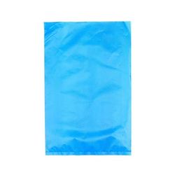 LK Packaging C09BE Merchandise Bag - 6 1/4" x 9 1/4", 0.6 mil HDPE, Blue