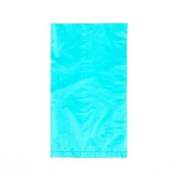 LK Packaging C09TG Merchandise Bag - 6 1/4" x 9 1/4", 0.6 mil HDPE, Teal Green, Blue