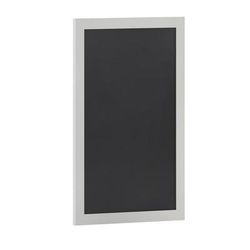 Flash Furniture HGWA-7GD-CRE8-364315-GG Wall Mount Chalkboard Sign - 24"W x 36"H, Pine Wood Frame, White, White Pine Wood Frame