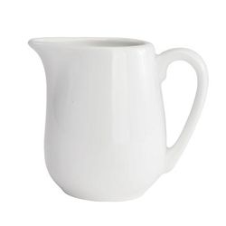 Fortessa TC7600.DV.39 4 1/2 oz Serena Creamer - China, White