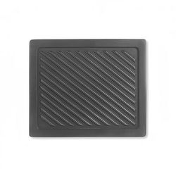 Eastern Tabletop 32174AT Rectangular Griddle Plate for 32174 - 14"x 12", Aluminum, Black