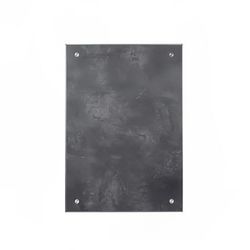 Eastern Tabletop H940SACHS Tile Inset - 31 7/16" x 22 1/4", Reversible Sandstone Textured/Charcoal, Multi-Colored