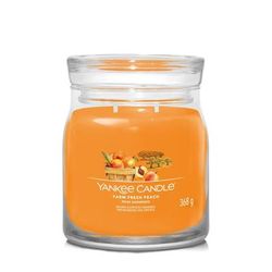 Yankee Candle - Candela Media Signature Farm Fresh Peach Candele 368 g unisex