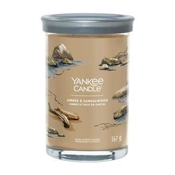 Yankee Candle - Candela Media Signature Amber & Sandalwood Candele 567 g unisex