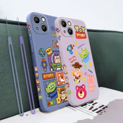 Coque de téléphone dessin animé Buzz Lightyear pour Apple coque Capa pour iPhone 14 13 12 11 Pro