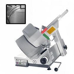 Bizerba USA GSPHDI150-GCB Automatic Gravity Feed Meat & Cheese Commercial Slicer w/ 13" Blade, Safety Illuminated Dial, Aluminum, 1/2 hp, 120 V