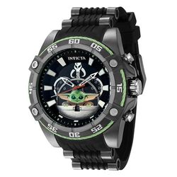 1 LIMITED EDITION - Invicta Star Wars The Child Men's Watch - 52mm Black Gunmetal (41202-N1)