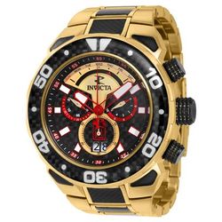 1 LIMITED EDITION - Invicta Jason Taylor Swiss Ronda 8040.N Caliber Men's Watch - 58mm Gold (41277-N1)