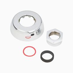 Sloan 3302002 1 1/2" Spud Coupling Assembly w/ Flange, Slip Joint Gasket and Friction Ring - (4) part