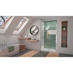 Dreamline DreamLine Unidoor-LS 48-49 inch W x 72 inch H Frameless Hinged Shower Door in Chrome SHDR-2048722-01