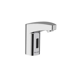 Sloan 3335110 Optima Deck Mount Electronic Faucet - Single Hole, Straight Spout, Battery Operated, Chrome