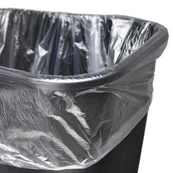 LK Packaging HDN3037HD 20 - 30 gal Trash Can Liner - 37"L x 30"W, 0.47 mil HDPE, Clear, Case of 500