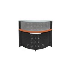 Small Curved Reception Desk
