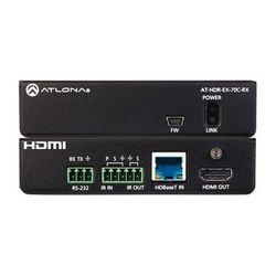 Atlona 4K HDR HDMI over HDBaseT Receiver (230') AT-HDR-EX-70C-RX