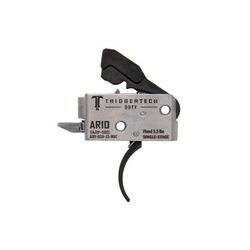 Triggertech AR-10 Single Stage Duty Trigger Traditional Curved 3.5lb Pull Weight Black AHT-SDB-33-NNC