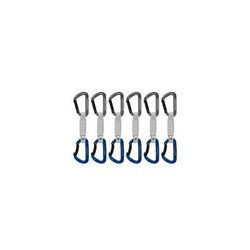 Mammut Workhorse Keylock 12 cm 6-Pack Quickdraws Straight Gate/Bent Gate Key Lock Grey-Blue 12 cm 2040-02571-33275-74