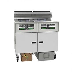 Pitco SELV184-C/FD Solstice Commercial Electric Fryer - (1) 40 lb Vat, Floor Model, 220v/3ph, Stainless Steel