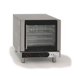 Nemco 6235 Half-Size Countertop Convection Oven, 208/240v, (4) 18" x 13" Pan Capacity, 208-240 V/1 ph, Stainless Steel