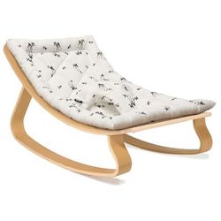 Charlie Crane LEVO Baby Rocker - Beech / Rose in April Fawn