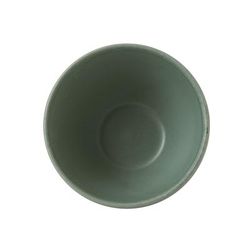 Churchill RBGNBSDB1 8 oz Round Deep Bowl - Ceramic, Andorra Green, Case of 12