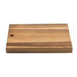 Tablecraft 11291 Rectangular Serving Board - 12" x 8", Acacia Wood, Brown