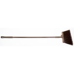 Carlisle 41082EC01 56"L Sparta Duo-Sweep Lobby Broom w/ Angled Bristles & Fiberglass Handle, Brown, Case of 12